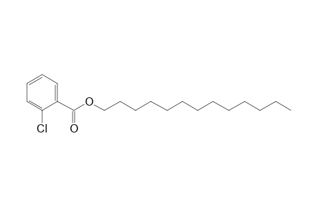 2-Chlorobenzoic acid, tridecyl ester