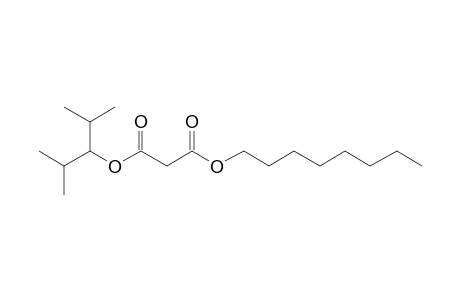 Malonic acid, 2,4-dimethylpent-3-yl octyl ester