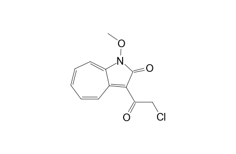 1-Methoxy-3-(.alpha.-chloroacetyl)-1-azazulan-2-one