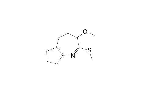 3-Methoxy-2-methylsulfanyl-hexahydro-cyclopenteno[b]azepine