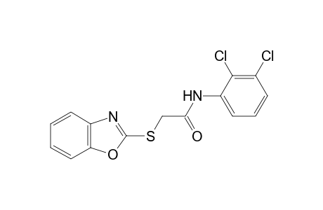 2-(1,3-benzoxazol-2-ylsulfanyl)-N-(2,3-dichlorophenyl)acetamide