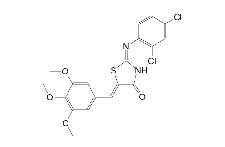 (5Z)-2-(2,4-dichloroanilino)-5-(3,4,5-trimethoxybenzylidene)-1,3-thiazol-4(5H)-one