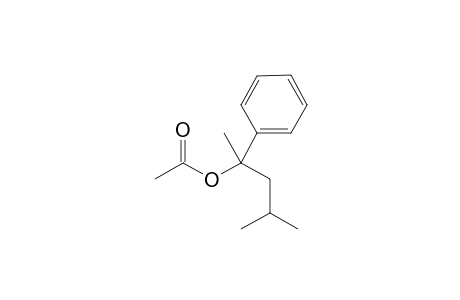 Phenyl isobutyl methylcarbinyl acetate