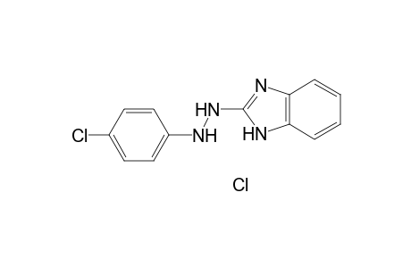 2-[2-(4-Chlorophenyl)hydrazino]benzimidazole hydrochloride