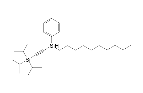 ((Decyl(phenyl)silyl)ethynyl)triisopropylsilane