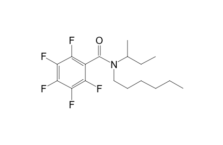 Benzamide, pentafluoro-N-(2-butyl)-N-hexyl-