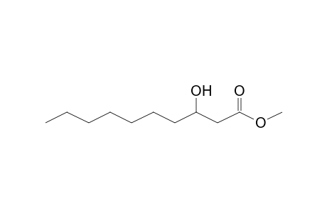 Decanoic acid, 3-hydroxy-, methyl ester