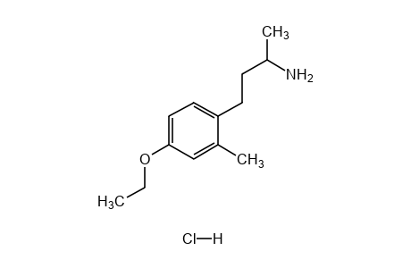 3-(4-ethoxy-o-tolyl)-2-methylpropylamine, hydrochloride