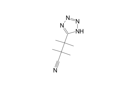 2,2,3-trimethyl-3-(1H-tetraazol-5-yl)butanenitrile