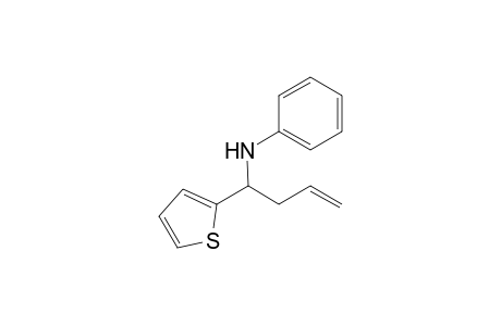 N-(1-(thiophen-2-yl)but-3-enyl)aniline