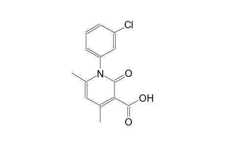 3-pyridinecarboxylic acid, 1-(3-chlorophenyl)-1,2-dihydro-4,6-dimethyl-2-oxo-