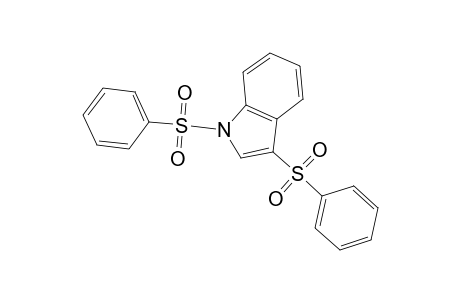 1H-Indole, 1,3-bis(phenylsulfonyl)-