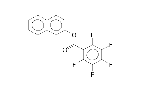 BETA-PENTAFLUOROBENZOYLOXYNAPHTHALENE