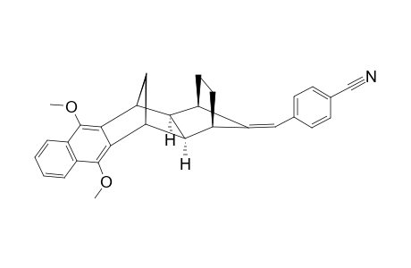 1,2,3,4,4A,5,12,12A-OCTAHYDRO-1,4:5,12-DIMETHANO-6,11-DIMETHOXY-14-[METHYLIDENE-(PARA-CYANOPHENYL)]-NAPHTHACENE