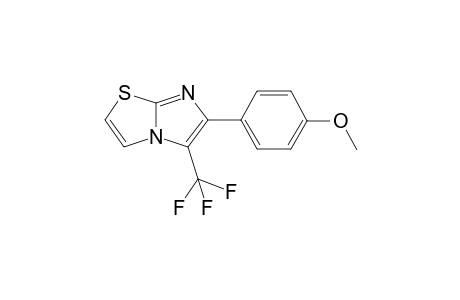 6-(4-Methoxyphenyl)-5-(trifluoromethyl)imidazo[2,1-b]thiazole