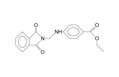 P-(Phthalimidomethyl-amino)-benzoic acid, ethyl ester