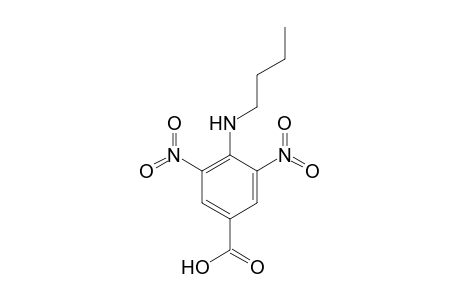 4-Butylamino-3,5-dinitrobenzoic acid