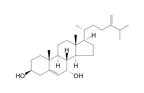 Ergosta-5,24(28)-diene-3.beta.,7.alpha.-diol