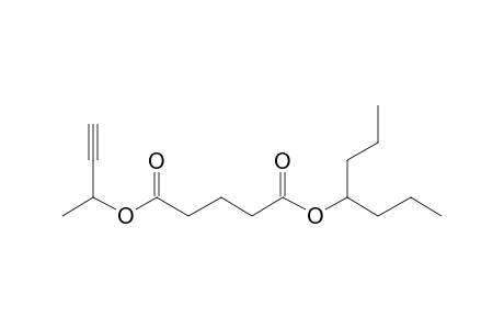 Glutaric acid, but-3-yn-2-yl hept-4-yl ester