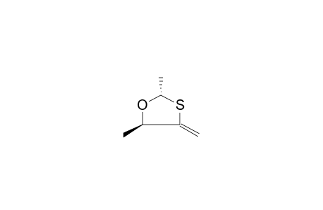 TRANS-2,5-DIMETHYL-4-METHYLENE-1,3-OXATHIOLANE