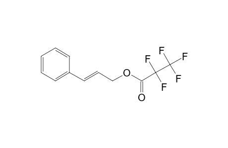 Cinnamyl alcohol, pentafluoropropionate