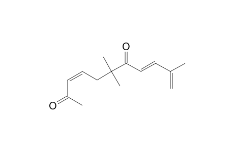 3,8,10-Undecatriene-2,7-dione, 6,6,10-trimethyl-, (E,Z)-