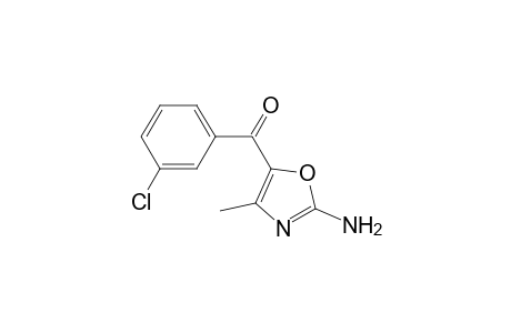 2-Amino-5-(3'-chlorobenzoyl)-4-methyloxazole