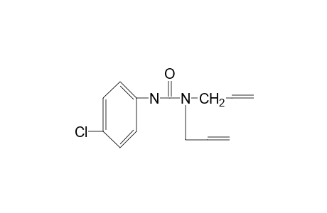 3-(p-chlorophenyl)-1,1-diallylurea