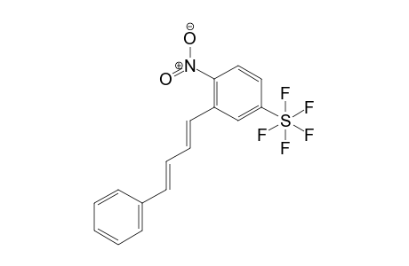 (1E,3E)-1-NITRO-2-(4-PHENYL-BUTA-1,3-DIEN-1-YL)-4-(PENTAFLUOROSULFANYL)-BENZENE;MAJOR-ISOMER