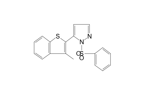 5-(3-methylbenzo[b]thien-2-yl)-1-(phenylsulfonyl)pyrazole