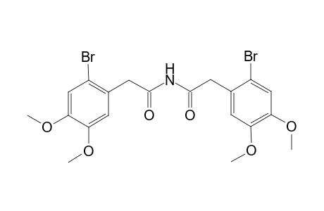 10-(2-Bromo-4,5-dimethoxyphenylacetyl)-2-bromo-4,5-dimethoxyphenylacetamide