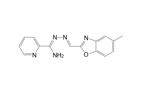 N'-[(E)-(5-methyl-1,3-benzoxazol-2-yl)methyleneamino]picolinamidine