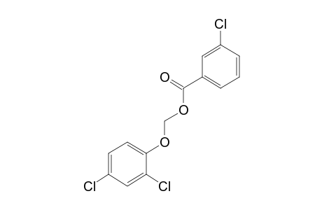 (2,4-dichlorophenoxy)methanol, m-chlorobenzoate