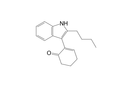 2-(2-Butyl-1H-indol-3-yl)cyc lohex-2-en-1-one