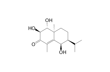 (1R,2S,6R,7S,10S)-1,2,6-Trihydroxyeudesma-4-en-3-one