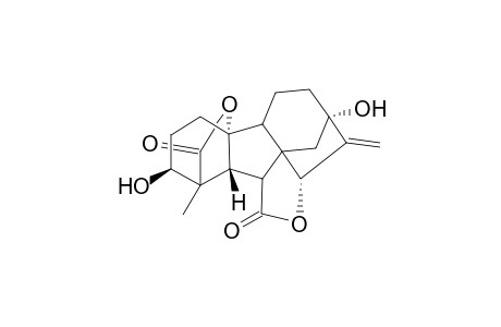 6b,10-(Epoxymethano)-4,10c-methano-1H-benz[2,3]azuleno[8,1-bc]furan, gibbane-1,10-dicarboxylic acid deriv.