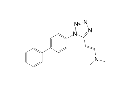 trans-1-(4-biphenylyl)-5-[2-(dimethylamino)vinyl]-1H-tetrazole