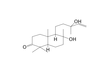 2(1H)-NAPHTHALENONE, OCTAHYDRO-6-HYDROXY-5-(3-HYDROXY-3-METHYL-4-PENTENYL)-1,1.4A,6-TETRAMETHYL-