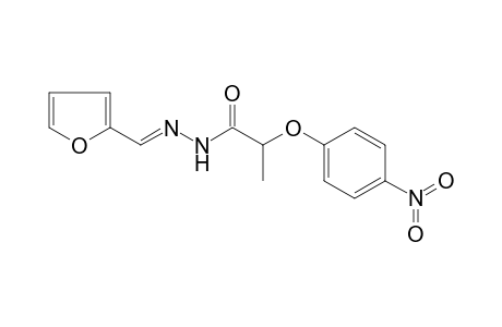 N-[(E)-2-furanylmethylideneamino]-2-(4-nitrophenoxy)propanamide
