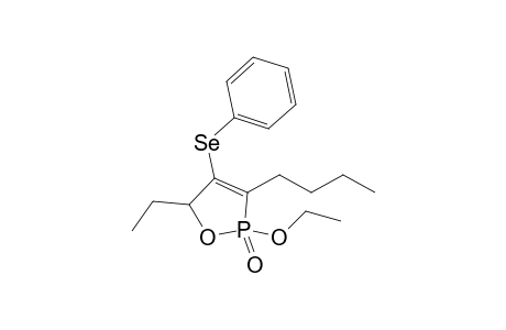 3-(n-Butyl)-2-ethoxy-5-ethyl-4-(phenylselanyl)-2,5-dihydro-1,2-oxaphosphole 2-Oxide