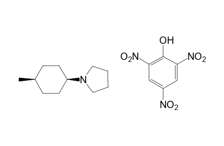 1-(4-methylcyclohexyl)pyrrolidine, picrate (isomer)