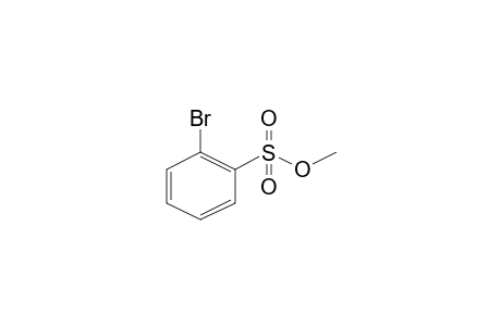Benzenesulfonic acid, 2-bromo-, methyl ester