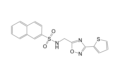 2-naphthalenesulfonamide, N-[[3-(2-thienyl)-1,2,4-oxadiazol-5-yl]methyl]-