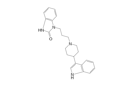 1-{3-[4-(indol-3-yl)piperidino]propyl}-2-benzimidazolinone