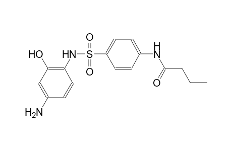 4'-[(4-amino-2-hydroxyphenyl)sulfamoyl]butyranilide