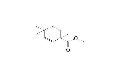 1,4,4-Trimethylcyclohex-2-enecarboxylic acid, methyl ester