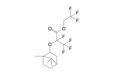 2,2,2-trifluoroethyl 2-(bornyloxy)-2,3,3,3-tetrafluoropropionate