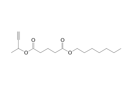 Glutaric acid, but-3-yn-2-yl heptyl ester