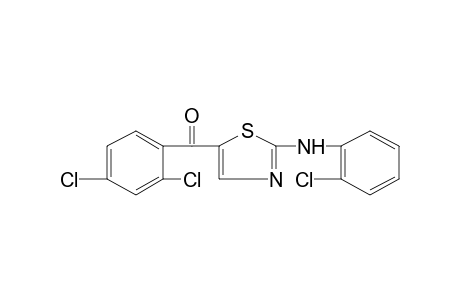 2-(o-CHLOROANILINO)-5-THIAZOLYL 2,4-DICHLOROPHENYL KETONE