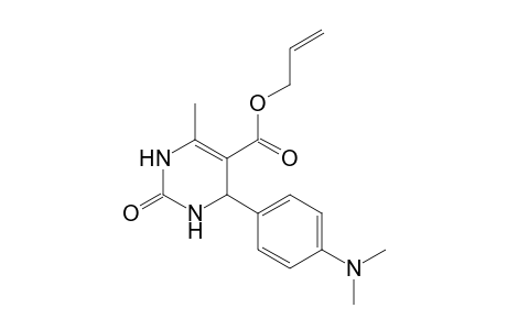 Allyl 3,4-dihydro-4-(4-dimethylaminophenyl)-6-methyl-2(1H)-oxo-5-pyrimidinecarboxylate